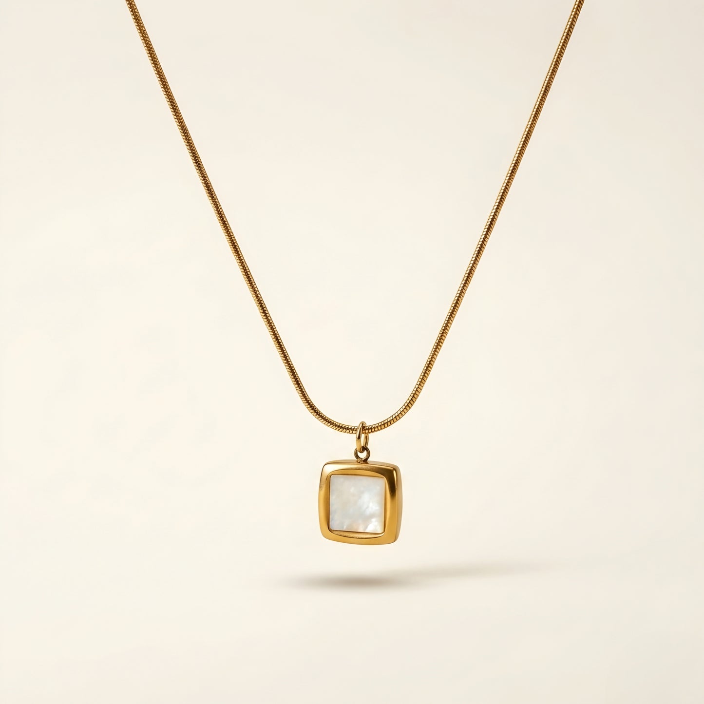 Lumina Square Necklace