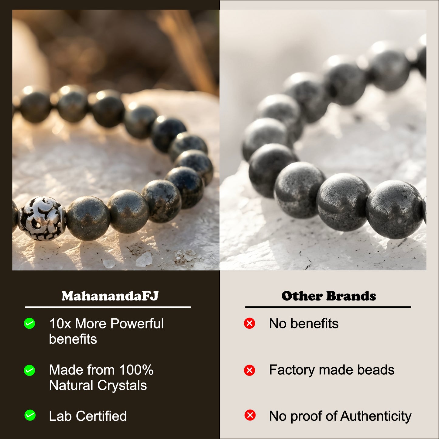 Pyrite Energy Stone Bracelet