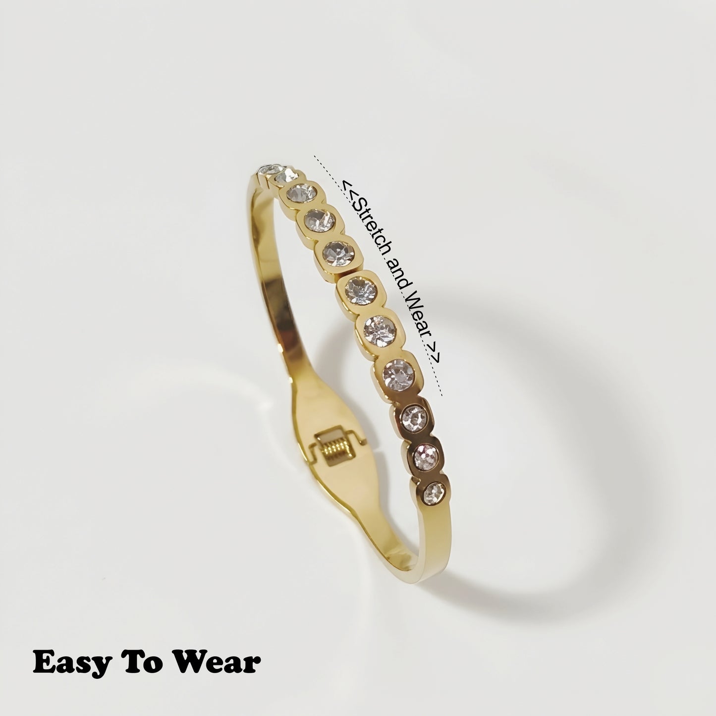 Celeste Halo Crystal Bracelet