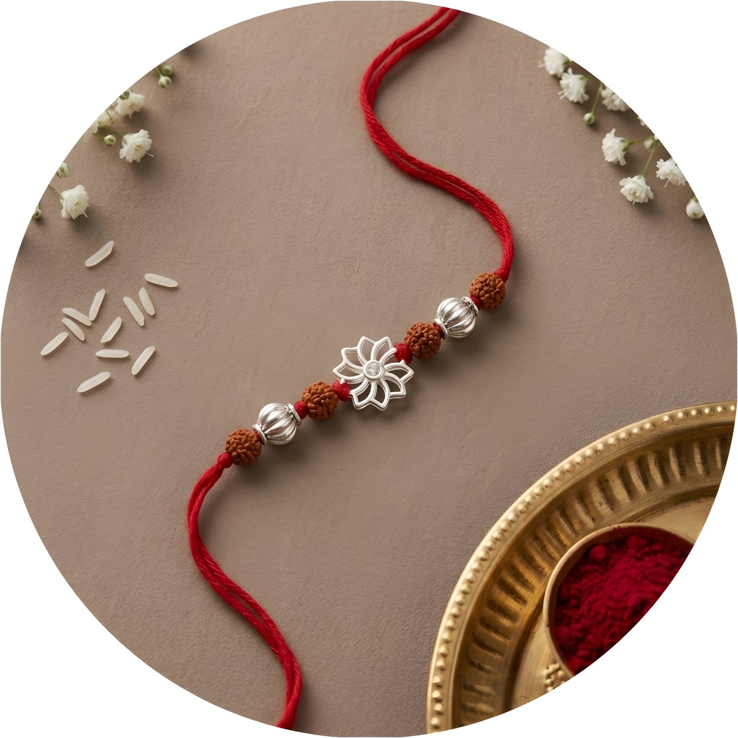 Silver Rakhis