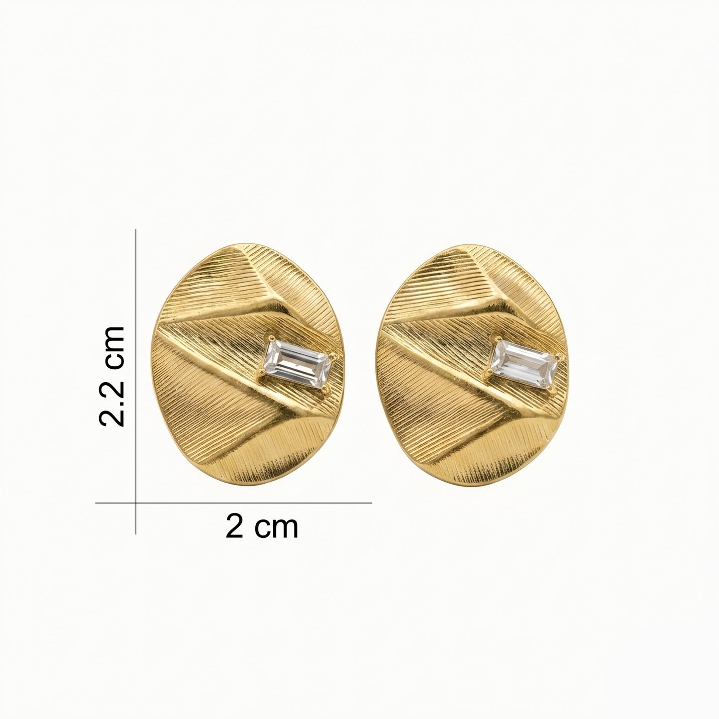 Aurelia Geometric Stud Earrings