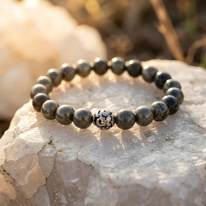 Pyrite Energy Stone Bracelet