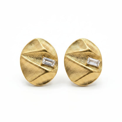 Aurelia Geometric Stud Earrings