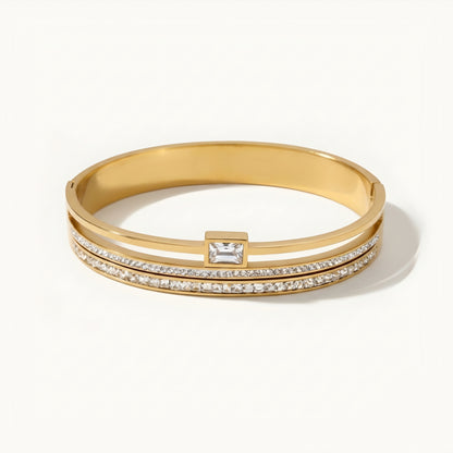 Lumière Solitaire Crystal Bracelet