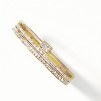 Lumière Solitaire Crystal Bracelet