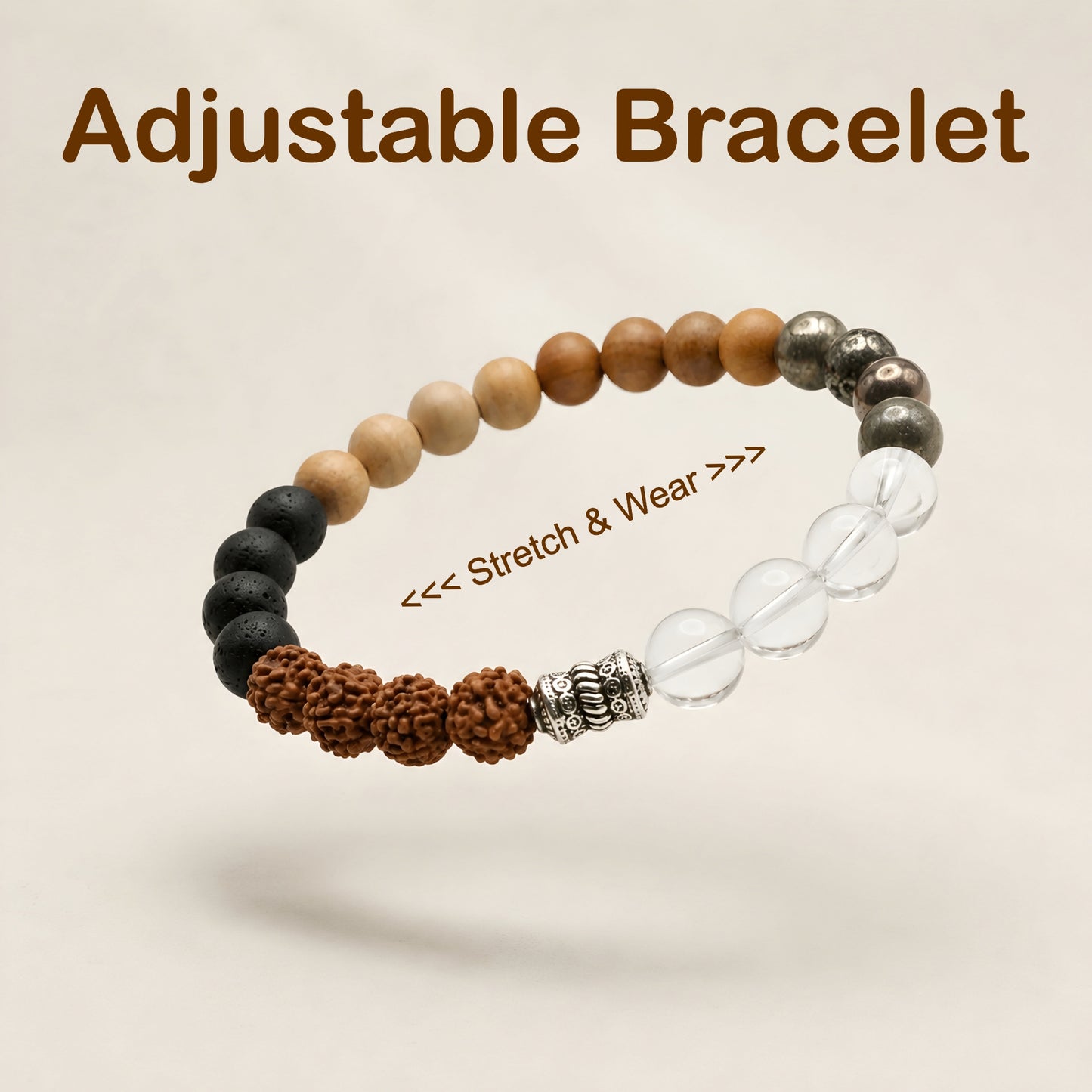 Harmony 7 Elements Natural Stone Bracelet