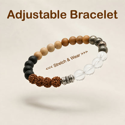 Harmony 7 Elements Natural Stone Bracelet