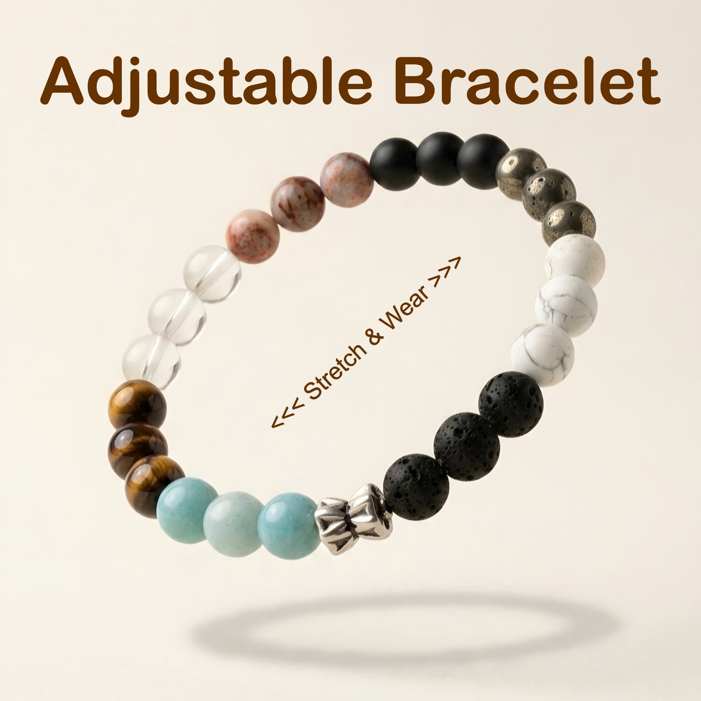 Harmony Eight Gemstone Bracelet