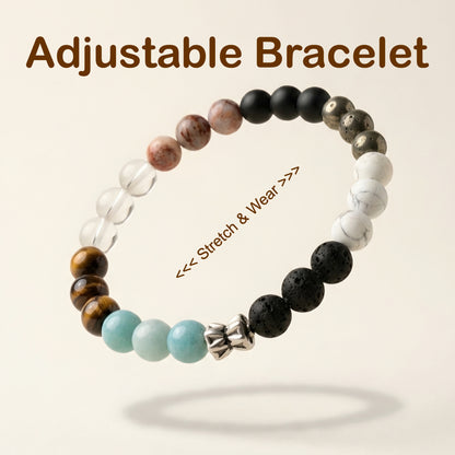 Harmony Eight Gemstone Bracelet